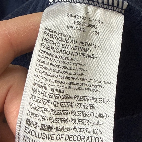 Nike Therma-Fit Tracksuit Set With Zip Jacket & Joggers - Toddler Size 2T - Picture 16 of 16